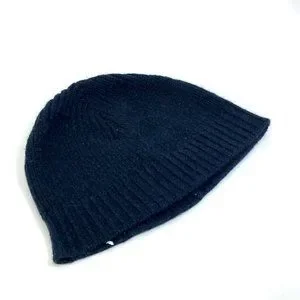 HERMES Beanie Apparel/fashion accessories Knit hat Cashmere Black HERMES Beanie Apparel/fashion accessories Knit hat Cashmere  main image 4